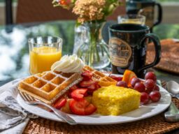 Pinecrest Bed & Breakfast -breakfast plate